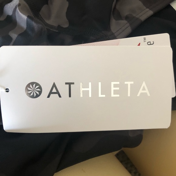 New Size 40 Athleta Freestyle Camo One Piece Bathing Suit 14 - Picture 10 of 11